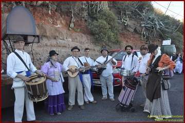 La Gavia ofrenda a María Auxiliadora (Foto TF)